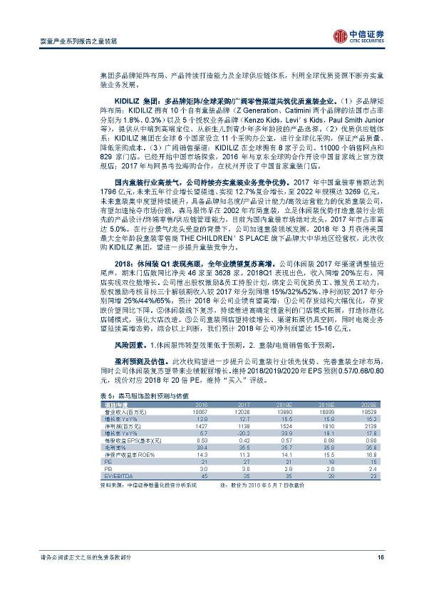 纺织服装行业婴童产业系列报告之童装篇：增长提速;竞争升级，龙头崛起分天下-undefined