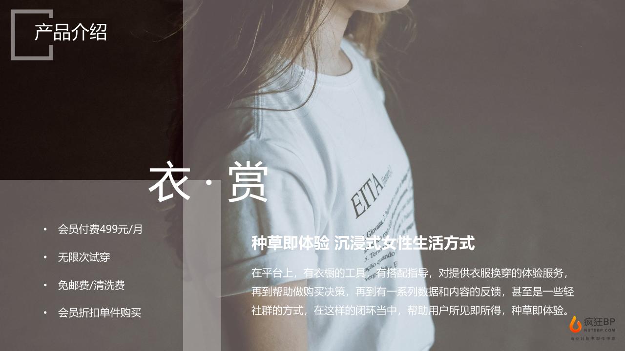 女装共享衣橱共享服装行业商业计划书-undefined